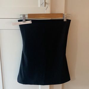 NWT Susana Monaco Strapless Tube Top in Black